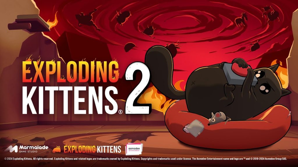 Exploding Kittens 2 se vuelve festivo con la nueva expansión Santa Claws